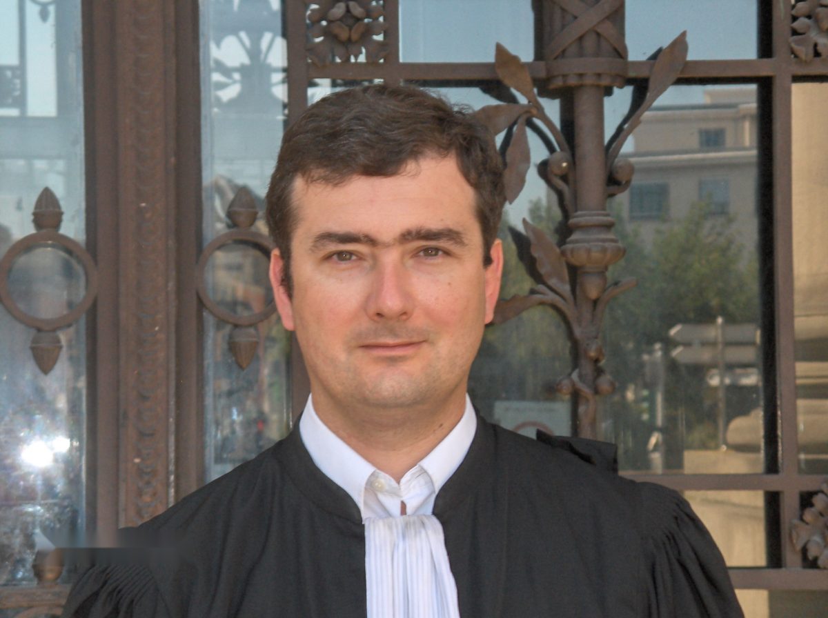 Maître Vincent Fritsch, avocat aux barreaux de Strasbourg et de Luxembourg